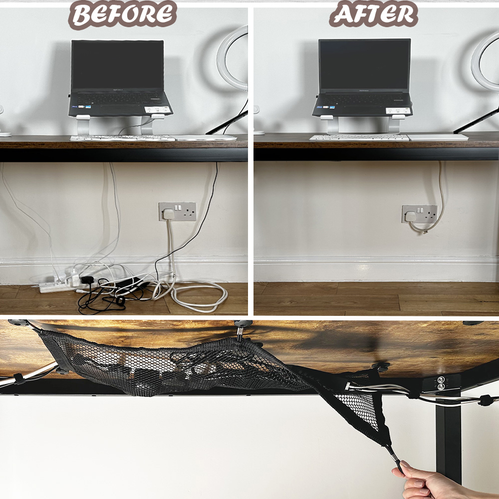 Ultimate Cable Tidy - Under Desk Cable Management